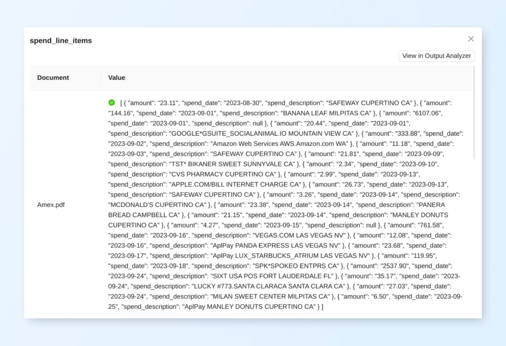 extracting structured data from documents using prompt studio 5