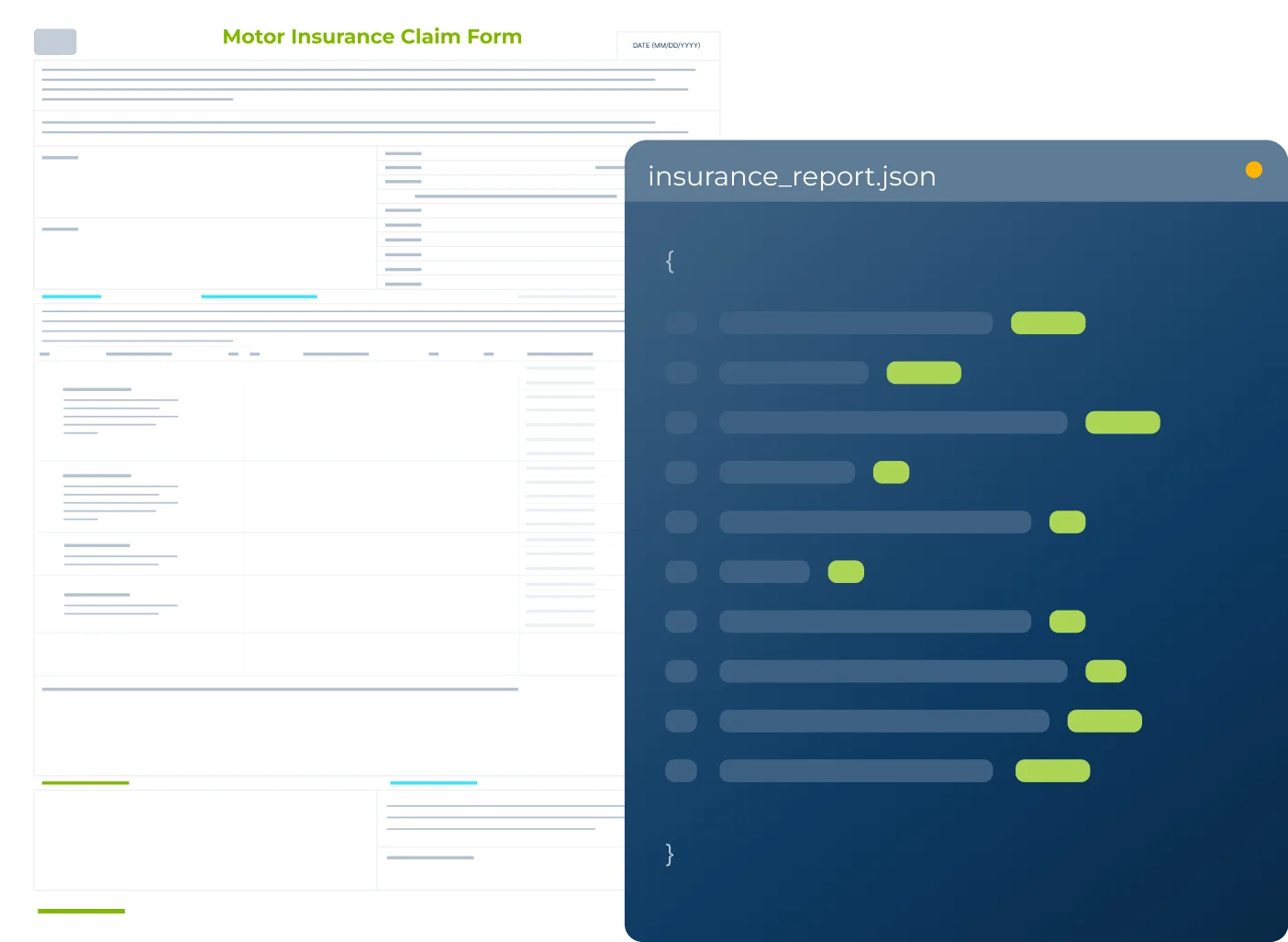 Extract Data from Motor Insurance Claim Forms