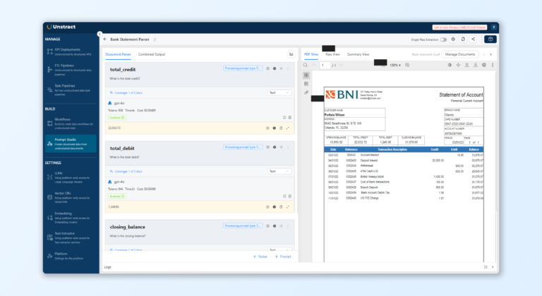 Guide to AI-powered Bank Statement Extraction & Processing