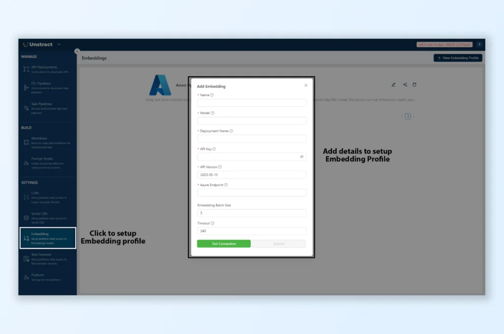 add embedding models