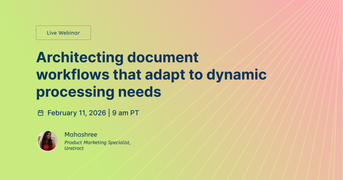 Architecting document workflows that adapt to dynamic processing needs