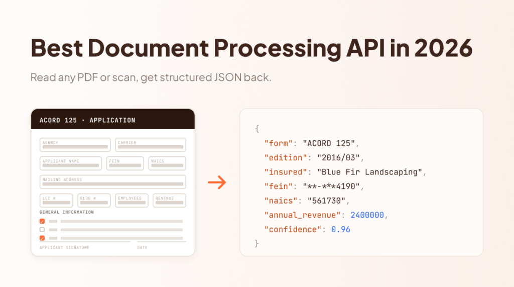 Best Intelligent Document Processing APIs in 2026