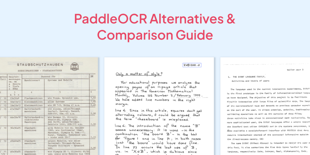 LLMWhisperer: A Modern PaddleOCR Alternative for AI Document Workflows